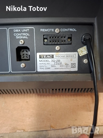 Продава се ролков магнетофон TEAC TASCAM SERIES 32-2B., снимка 9 - Други - 52976366