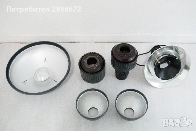 Студийни аксесоари Broncolor, снимка 3 - Светкавици, студийно осветление - 53542351