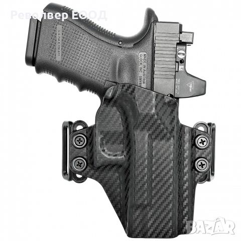 Кобур Rounded by CE - за Glock 43/43X/43MOS, за колан, дясна/лява ръка, снимка 1 - Оборудване и аксесоари за оръжия - 45269046