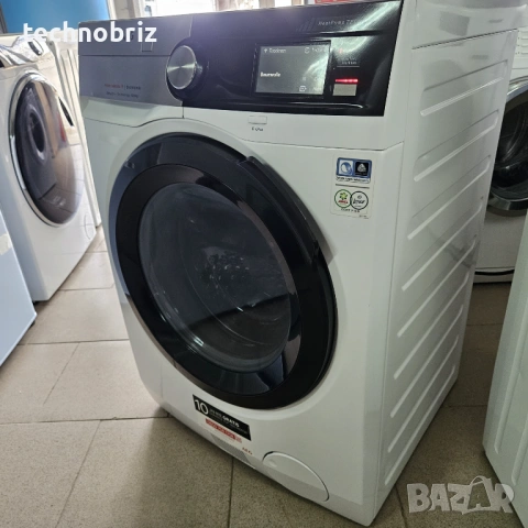 Немска инверторна пералня със сушилня с термопомпа AEG Wi-Fi SERIES 9000 - ГАРАНЦИЯ, снимка 5 - Перални - 54125443