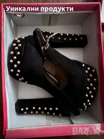 Дамски обувки на висок ток, снимка 1 - Дамски обувки на ток - 45860483