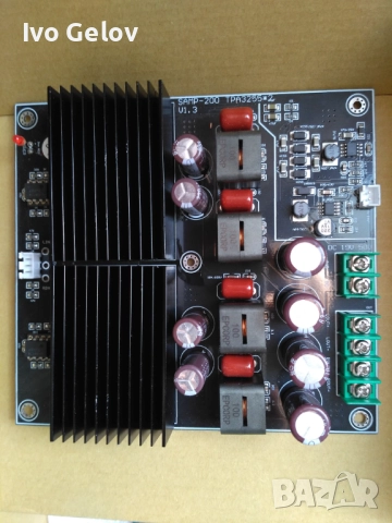 Усилвател с TPA3255 плюс захранване 36V/7A