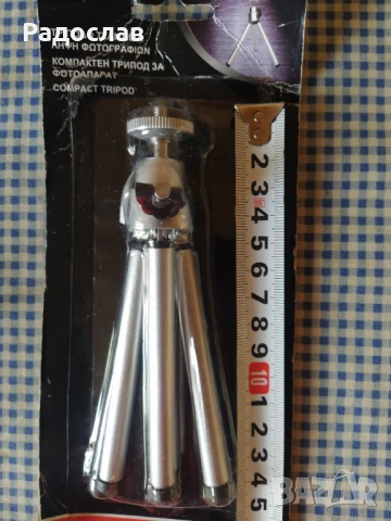 мини трипод / стойка за фотоапарати , снимка 3 - Чанти, стативи, аксесоари - 50633847