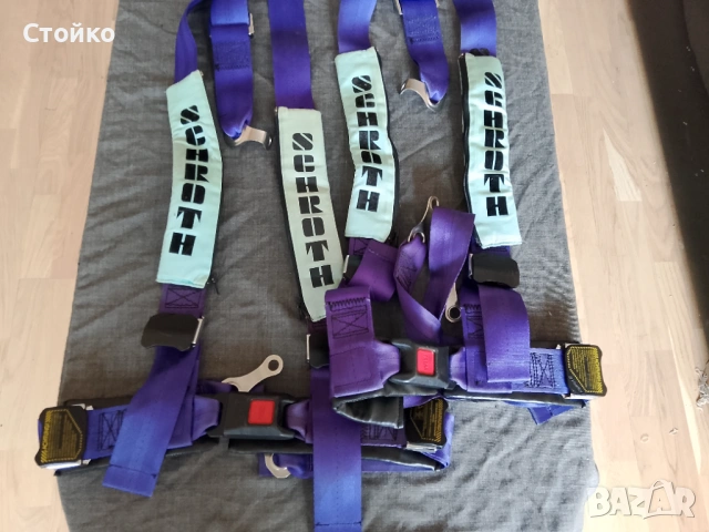 3-точкови колани Schroth Rallye typ3, снимка 2 - Аксесоари и консумативи - 53923408