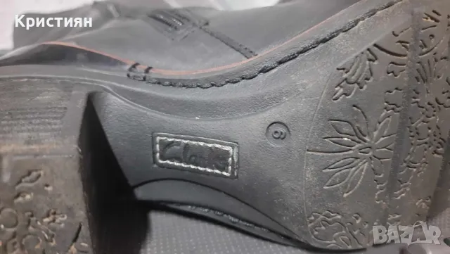 Дамски ботуши Clarks естествена кожа eu 39, снимка 6 - Дамски ботуши - 46917330