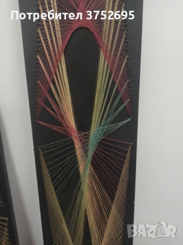 Пана с цветни конци, снимка 2 - Пана - 53833994