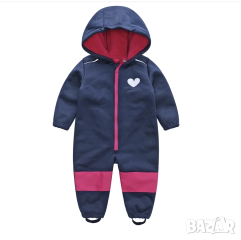 Детски софтшел гащеризон размер 74/80см. 