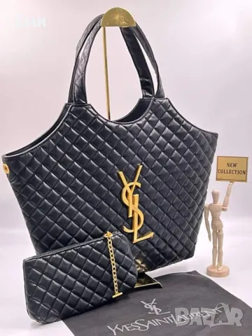  Уникална дамска луксозна чанта YSL ICARE MAXI SHOPPING BAG , снимка 1 - Чанти - 39014733