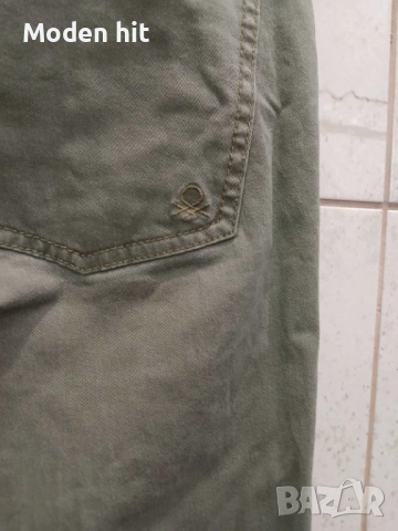 Benetton дънков панталон за тийнеджър до 176 см., снимка 7 - Детски панталони и дънки - 52451412