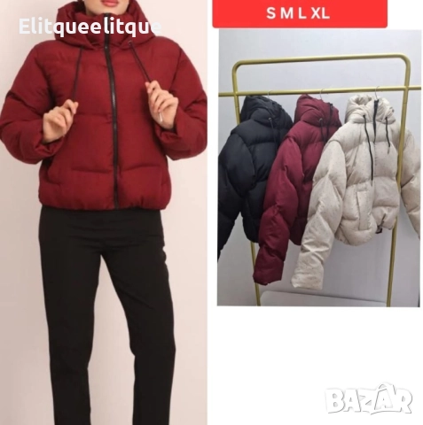 зимно яке с камъни 