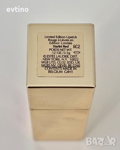 Estee Lauder червило - червено класическо червило limited edition колекция 3,5 гр, снимка 3 - Декоративна козметика - 45403915