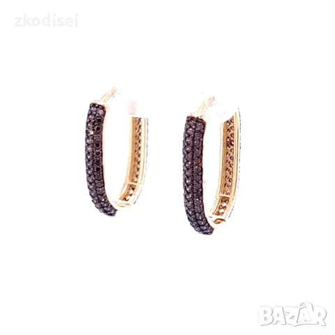 Златни обеци 3,24гр.14кр. проба:585 модел:26671-3