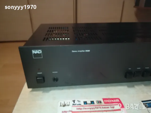 *NAD 3120 STEREO AMPLIFIER-ВНОС GERMANY 1210241850, снимка 10 - Ресийвъри, усилватели, смесителни пултове - 47559470