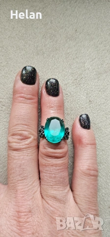 Сребърни пръстени , снимка 4 - Пръстени - 53984889