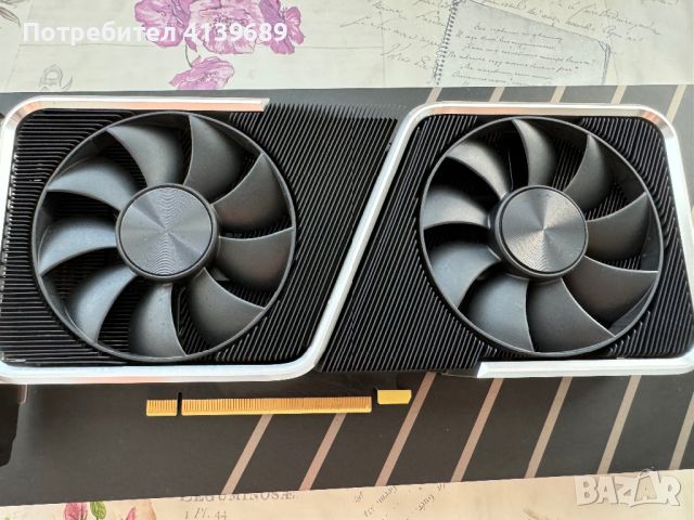 Nvidia GeForce RTX 3060 Ti Founders Edition, снимка 1 - Видеокарти - 46332546