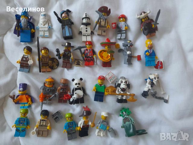 Лот оригинални колекционерски минифигурки LEGO, снимка 1 - Образователни игри - 46288816