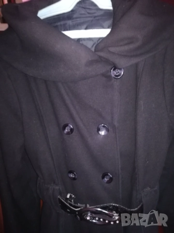 2 бр.дамски елегантни палта в черно, снимка 6 - Палта, манта - 44139577