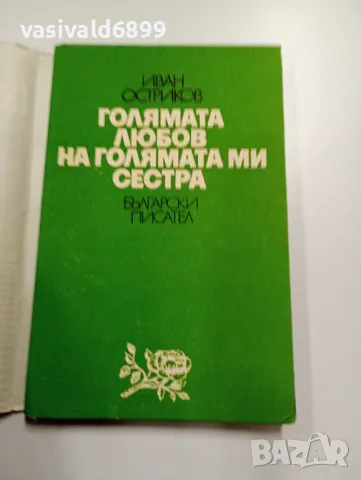 Иван Остриков - Голямата любов на голямата ми сестра , снимка 4 - Българска литература - 49490642