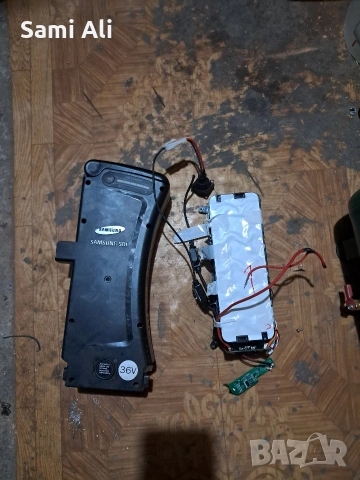 Батерия за електрически велосипед Samsung SDI 36V (за части или проект, снимка 13 - Велосипеди - 53893107