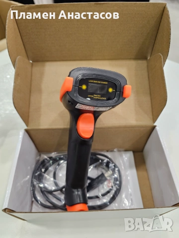 Безжичен баркод скенер Tera 5100 Laser 1D Wireless Barcode Scanner, снимка 6 - Друго търговско оборудване - 53705652