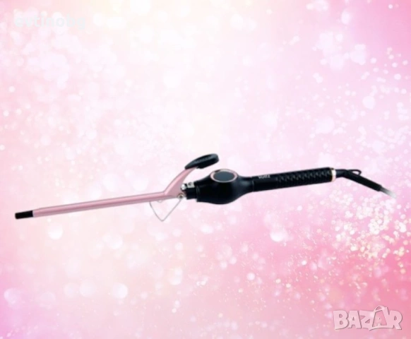 Маша за коса Voltz, 38W, Турмалинов кристал покритие, 200°C , Черен, снимка 5 - Маши за коса - 53798344
