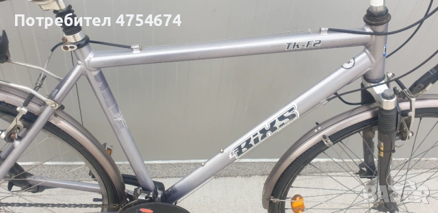 Алуминиев велосипед BIXS, колело 28", снимка 4 - Велосипеди - 53814041