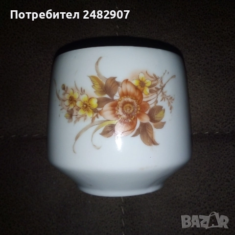 Стара порцеланова захарница, снимка 12 - Антикварни и старинни предмети - 51929197