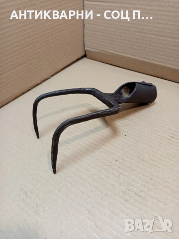 Соц Стара Ръчно Кована Грапа 0.450кг. НОМЕР 343., снимка 2 - Антикварни и старинни предмети - 53879233