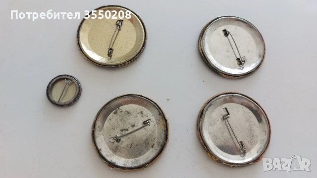 Значки, 5 броя, снимка 4 - Колекции - 51156624