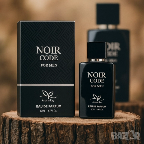 Noir Code for Men – Дълготраен мъжествен аромат, снимка 2 - Мъжки парфюми - 51947640