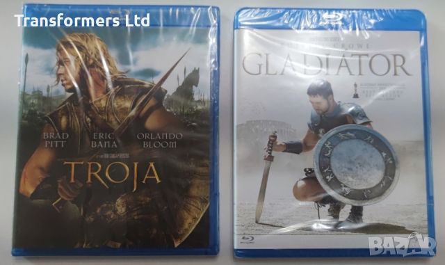 Blu-ray-Troy-Gladiator Bg-Sub, снимка 1 - Blu-Ray филми - 45334110