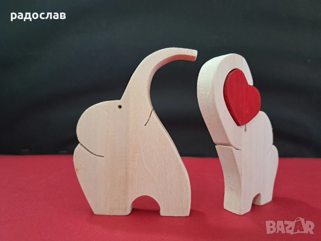 Дървена фигурка , снимка 3 - Статуетки - 53563812