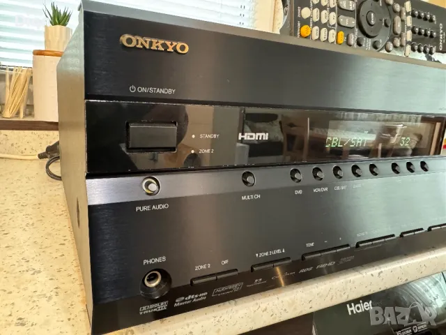 Onkyo TX-SR606 Не използван , снимка 4 - Ресийвъри, усилватели, смесителни пултове - 47195677