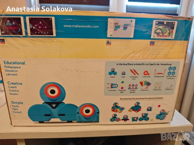 Роботи за програмиране Dash и Dot, снимка 6 - Други игри и конзоли - 51039228