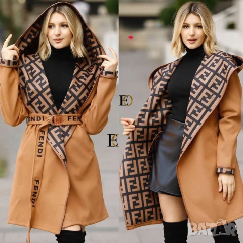 палта louis vuitton fendi gucci, снимка 4 - Палта, манта - 51420182