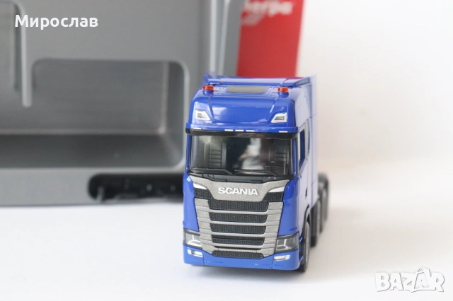 HERPA H0 1/87 SCANIA ВЛЕКАЧ КАМИОН МОДЕЛ, снимка 4 - Колекции - 53644736