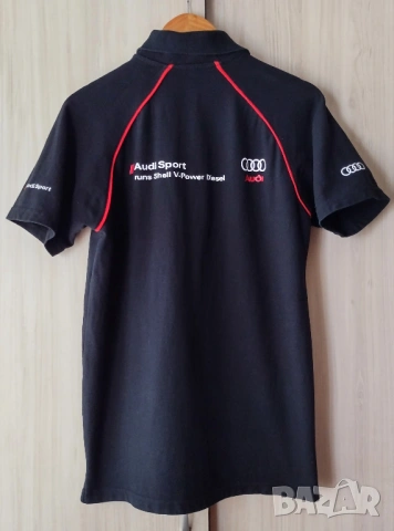 Audi Sport 24 Hours Le Mans Shel V-Power - мъжка тениска Ауди, снимка 2 - Тениски - 54013373