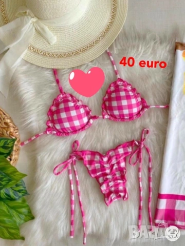 Дамски бански комплект бикини Chanel Gucci Victoria Secret VS, снимка 4 - Бански костюми - 46048910