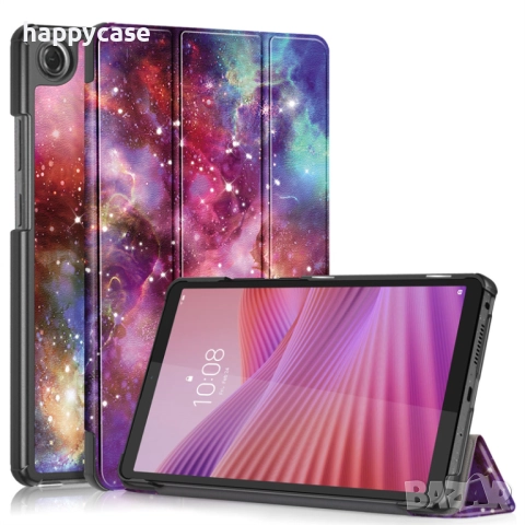 Lenovo Tab One 8.7" 2025 / Кожен калъф смарт кейс за таблет, снимка 2 - Таблети - 52008475