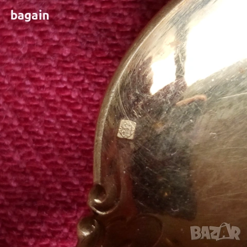 Кристофър с позлата., снимка 4 - Антикварни и старинни предмети - 53944887