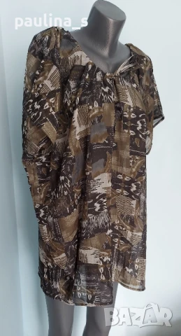 Два различни броя / Плажна туника "Zizzi" и "Tina by Marks & Spencer" / голям размер , снимка 10 - Туники - 29738968