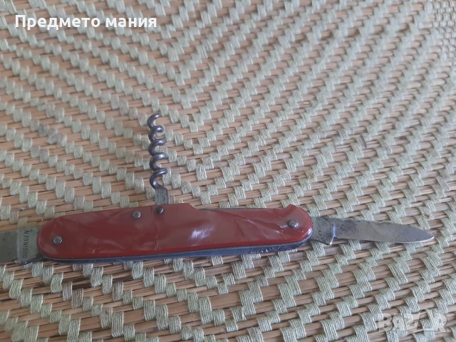 Старо колекционерско ножче SOLINGEN ножка нож, снимка 3 - Ножове - 50793872