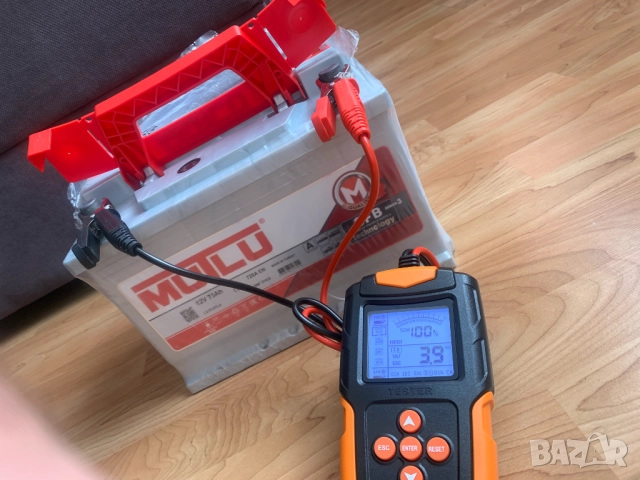 Нов Акумулатор - 12V 75 Ah 720A Mutlu Мутлу , снимка 3 - Аксесоари и консумативи - 51983024