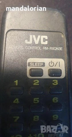 JVC RM-RXQN3E Remote Control дистанционно , снимка 2 - Ресийвъри, усилватели, смесителни пултове - 51574514