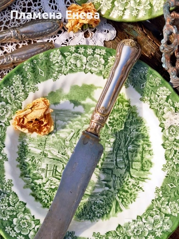 Антикварни френски ножове Paris, снимка 3 - Антикварни и старинни предмети - 53613932