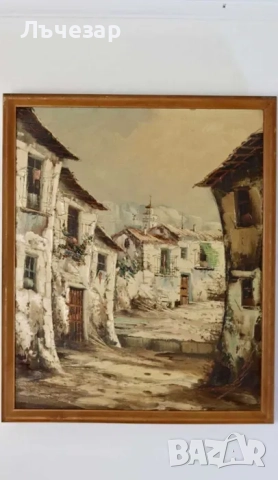 Стари картини от автор с подпис, снимка 6 - Картини - 52379310