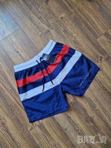 Страхотни мъжки къси шорти бански TOMMY HILFIGER размер S,M,L,XL,2XL, 3XL , снимка 4 - Бански - 46630814