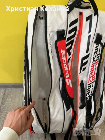 Сак за тенис Babolat Pure Strike, снимка 9 - Тенис - 53710181