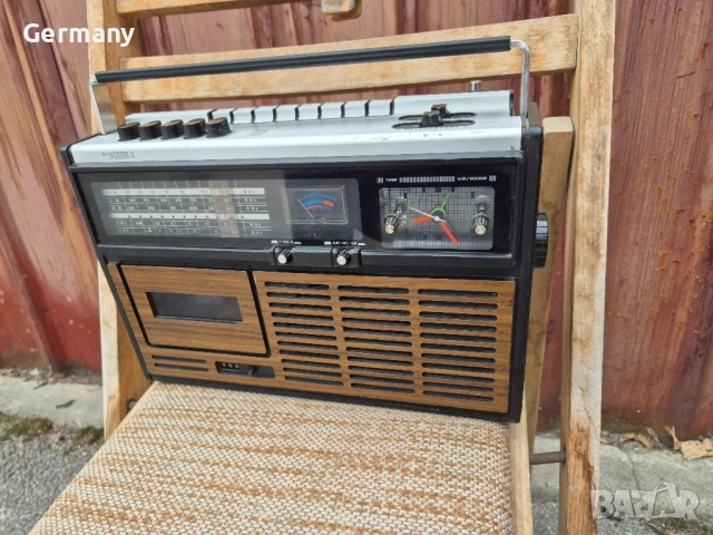 rcc mark 2 немско ретро радио касетофон, снимка 5 - Антикварни и старинни предмети - 51912320