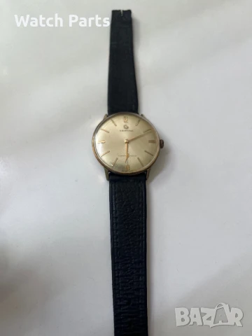 Стар часовник certina швейцарски с позлата, снимка 11 - Мъжки - 51038477